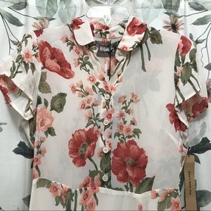 NWT Reformation floral Midi Dress